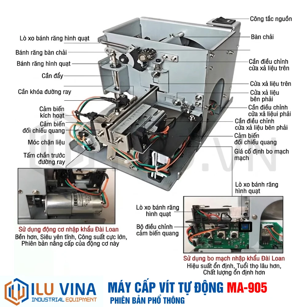 Máy nạp cấp vít tự động Fuma MA-905