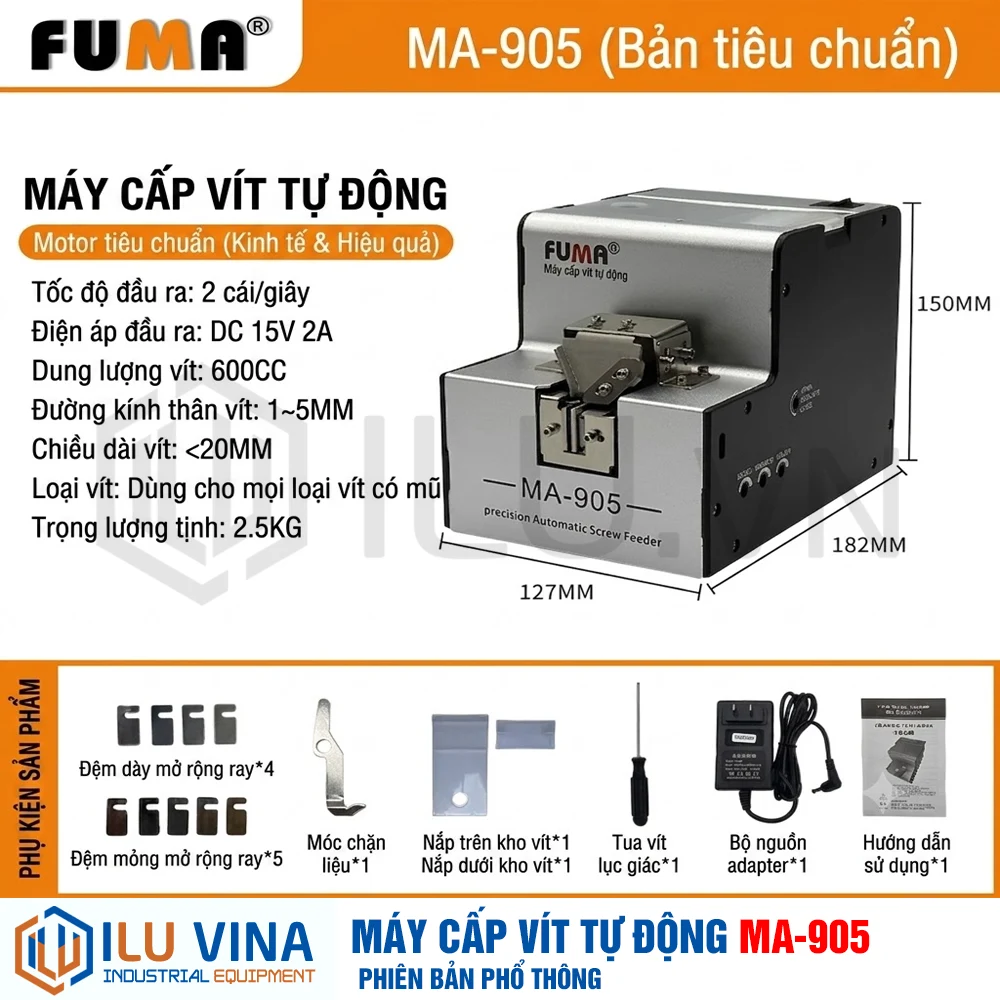 Máy nạp cấp vít tự động Fuma MA-905